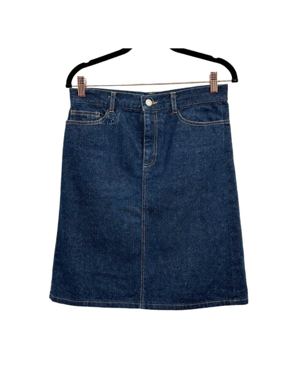 Chaiken Women's Denim A-Line Skirt Size 0 / 29